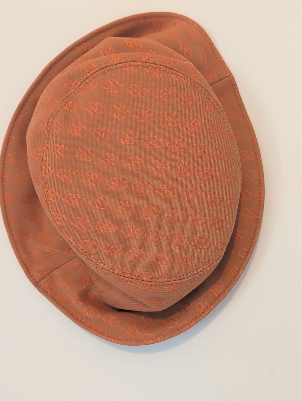 Dooney & Burke Orange Bucket Hat - Size small